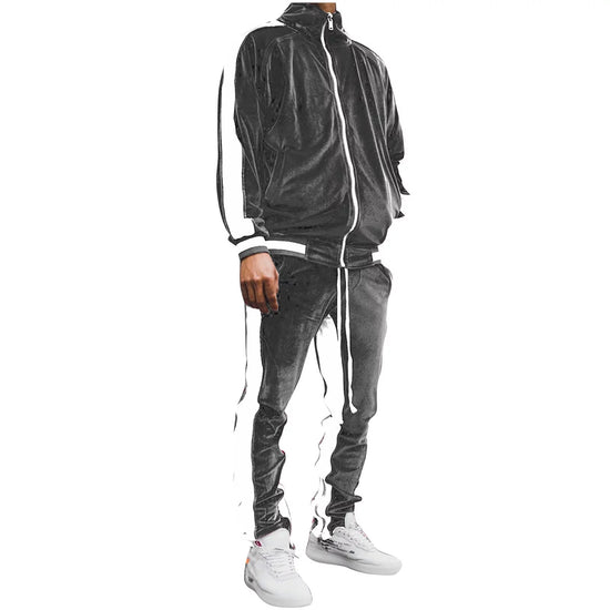 Velour Tracksuit Mens,2023 Men&