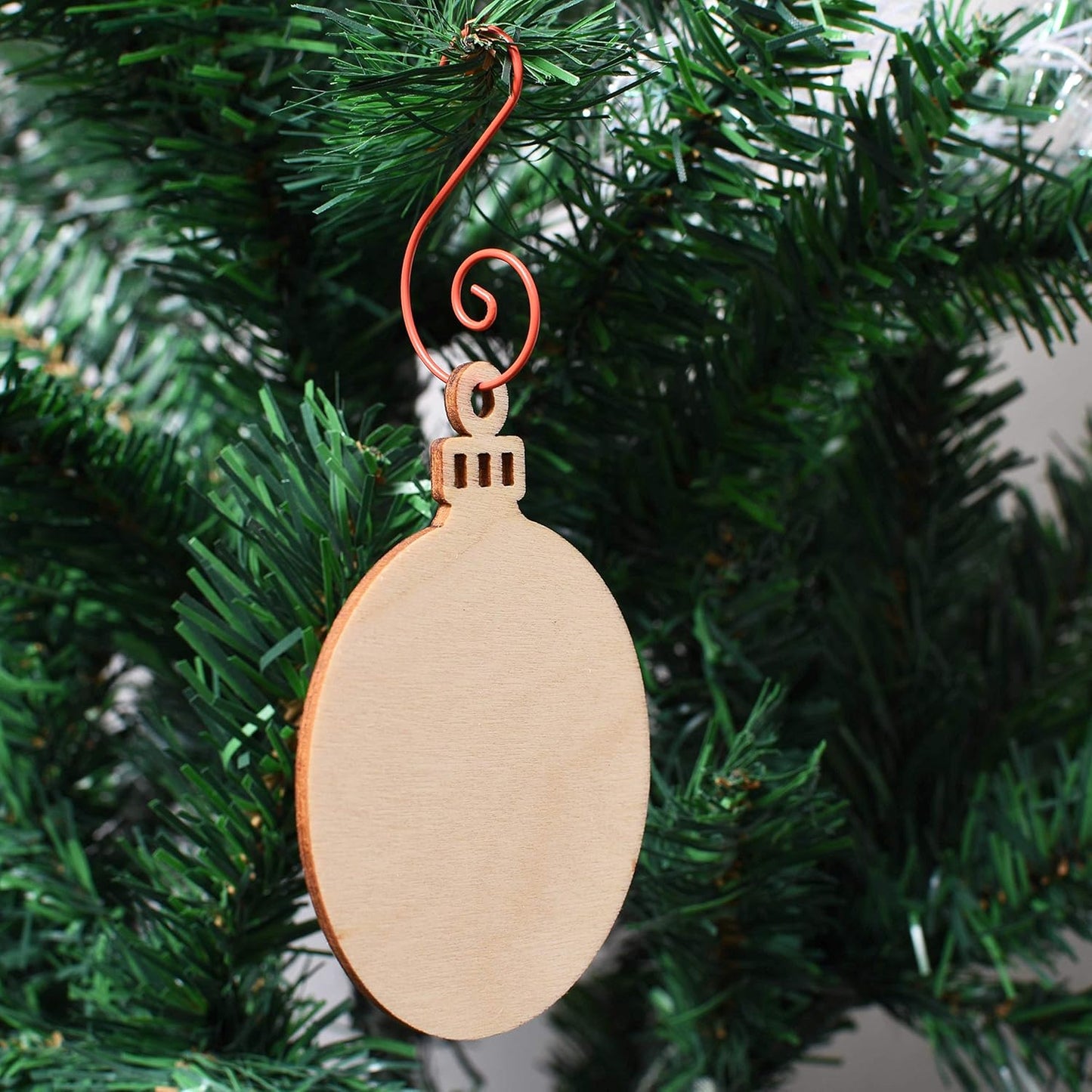 Christmas Ornaments Hooks Christmas Tree Hanger Great for Christmas Tree Decoration - 120 / Red