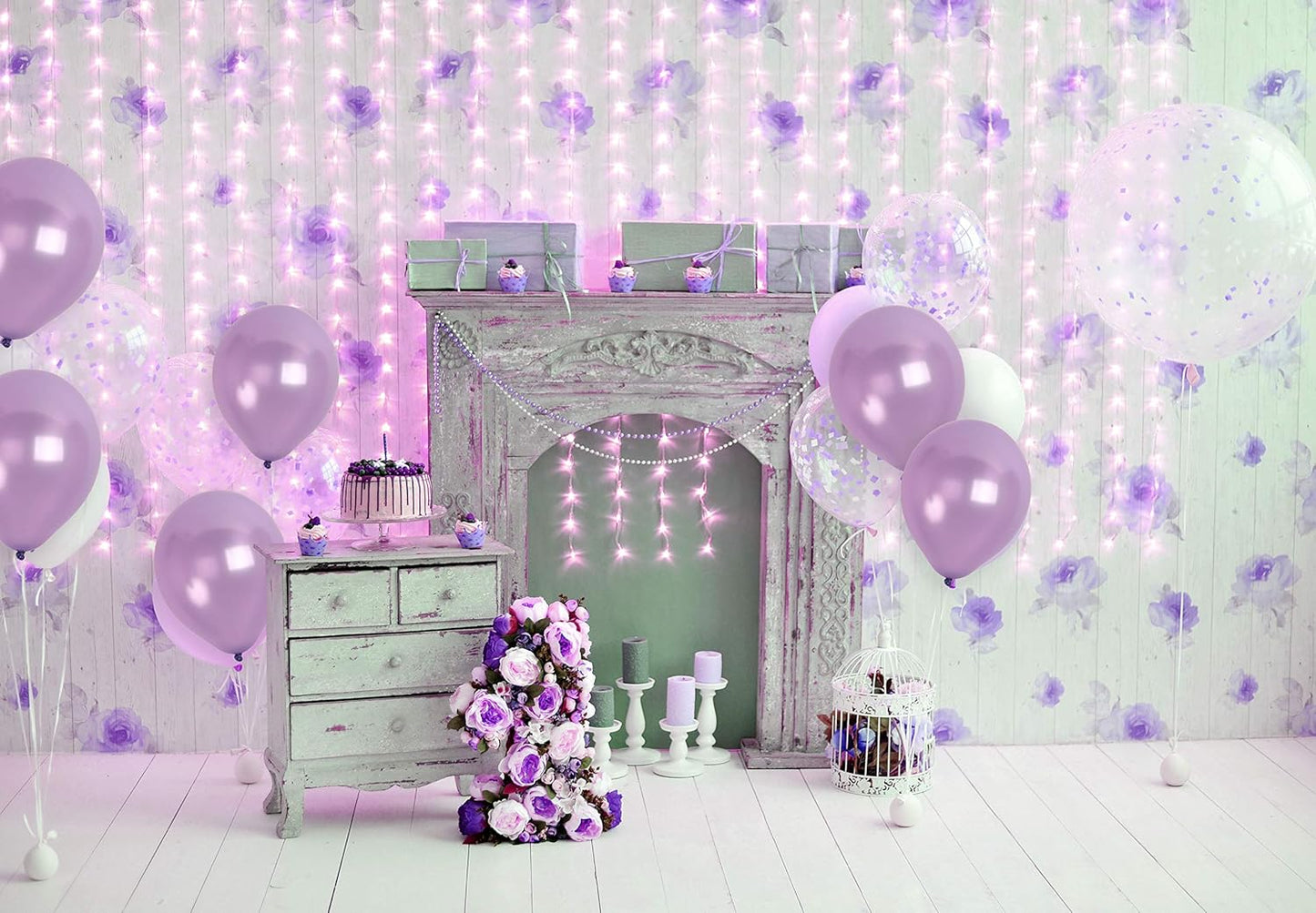 Treasured Metallic Lavender Balloons - Pearl & Lilac - 12 Inch - 36 Pack - Perfect for Purple Balloon Arch