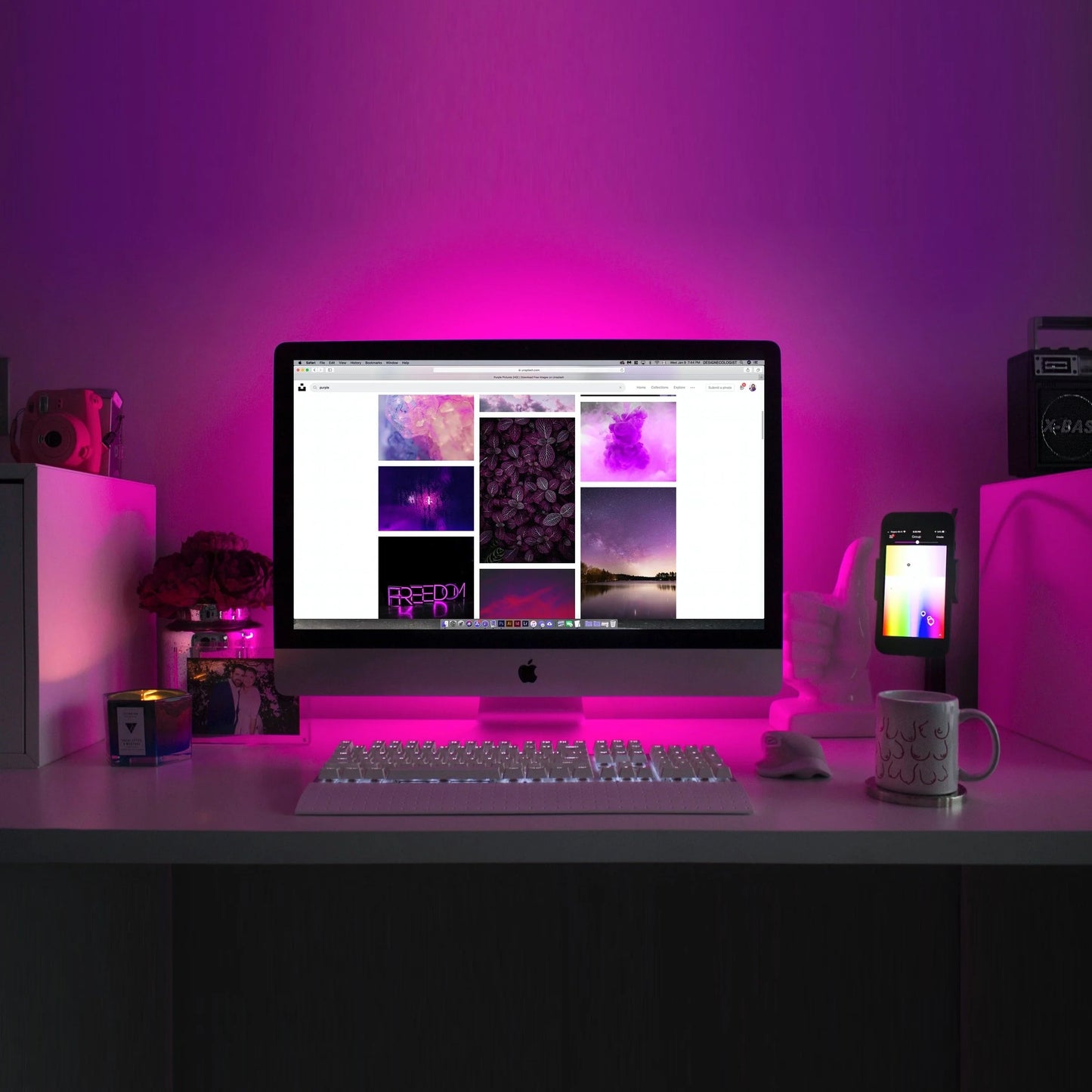 65.6 Ft. LED Smart Waterproof Strip Lights (Remote & App Control)