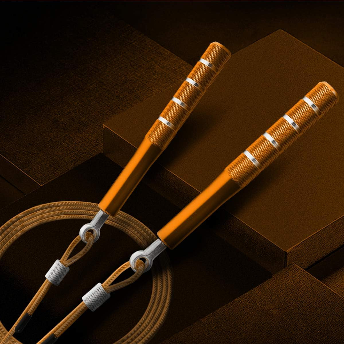 Jump Rope, Speed Jumping Rope for Training Fitness Exercise, Adjustable Adults Workout Skipping Rope for Men, Women, Kids, Girls