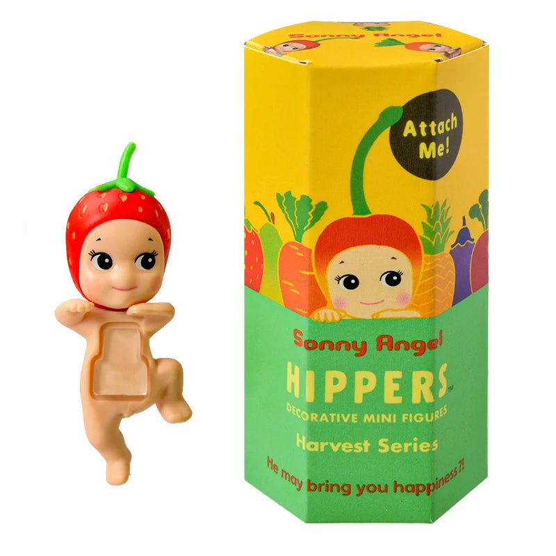 Sonny Angel Blind Box 20Th Anniversary Harvest Series Fruit and Vegetable Anime Figures Ornaments Dolls Fans Children Gift