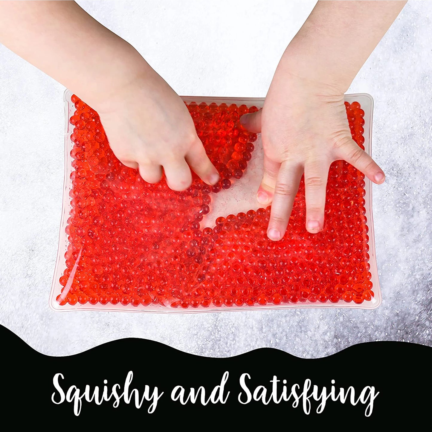 Water Gel Beads Shapes Squishy Toy for Sensory Play Kids Stuff 4 Pack