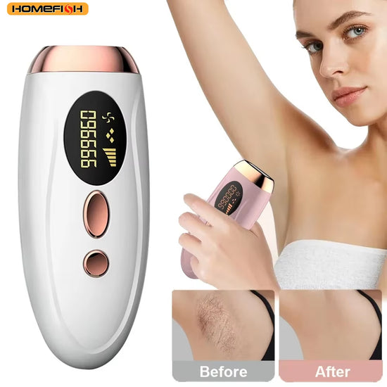 Laser Epilator IPL Hair Removal for Women Body Bikini Facial 990000 Flashes Permanant Painless IPL Hair Remover Laser