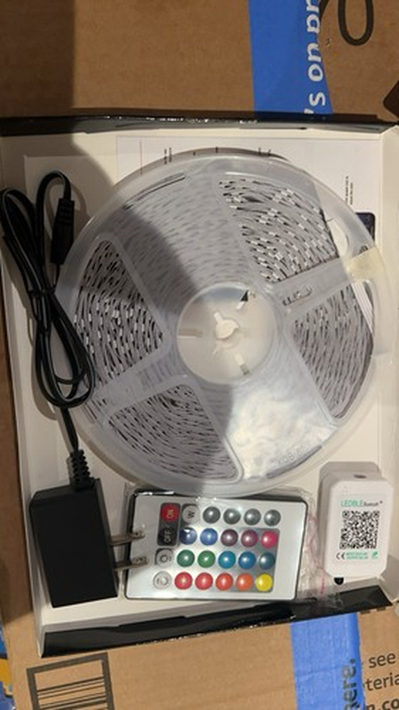 50 Ft LED Strip Lights, Smart Light with App Remote Control, RGB LED 1 ROLL 50Ft