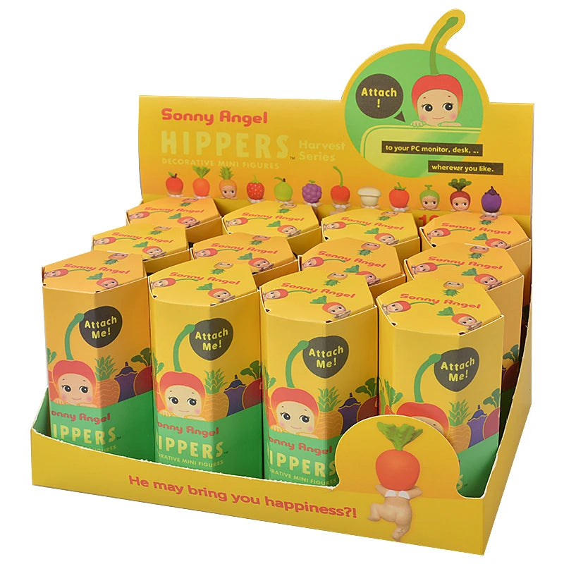 Sonny Angel Blind Box 20Th Anniversary Harvest Series Fruit and Vegetable Anime Figures Ornaments Dolls Fans Children Gift