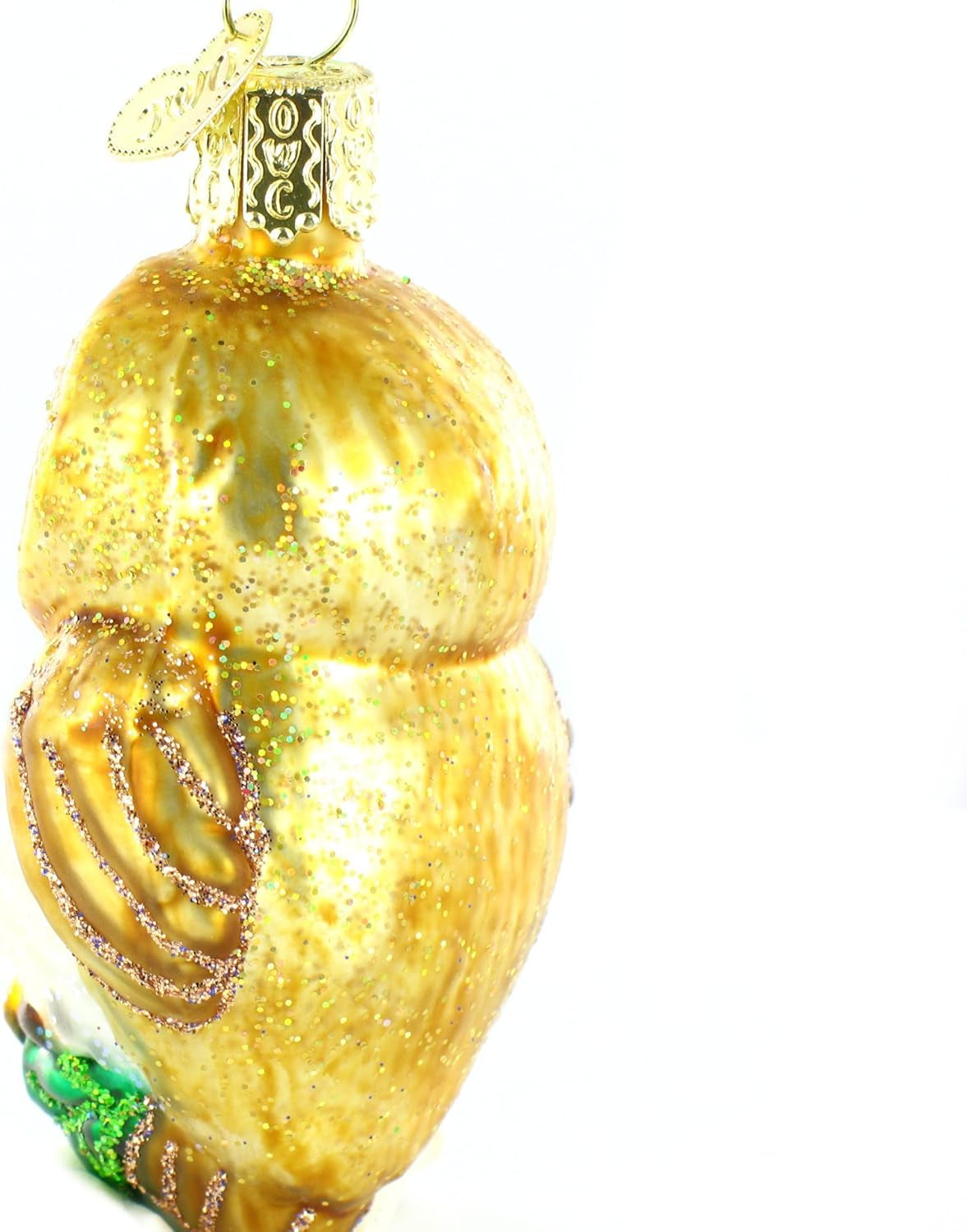 Ornaments: Owls Glass Blown Ornaments for Christmas Tree, Christmas Owl
