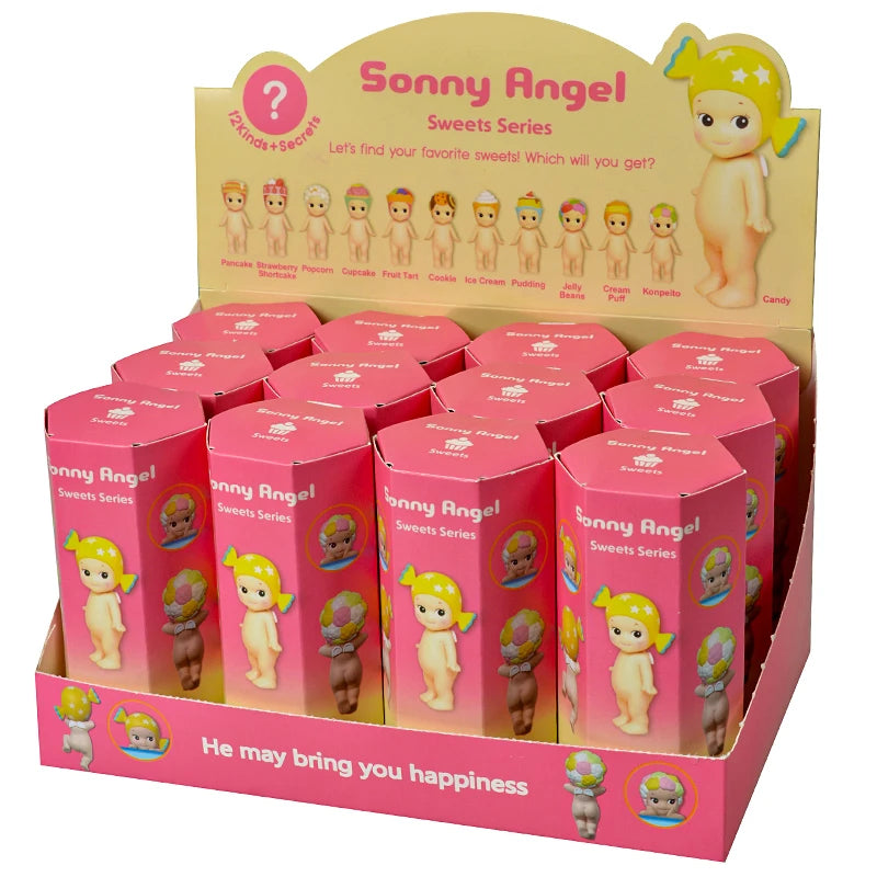Sonny Angel Blind Box 20Th Anniversary Harvest Series Fruit and Vegetable Anime Figures Ornaments Dolls Fans Children Gift