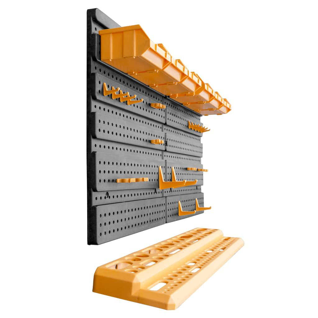 Tool Wall 25.4"X15.2" 26 Tool Holders PP