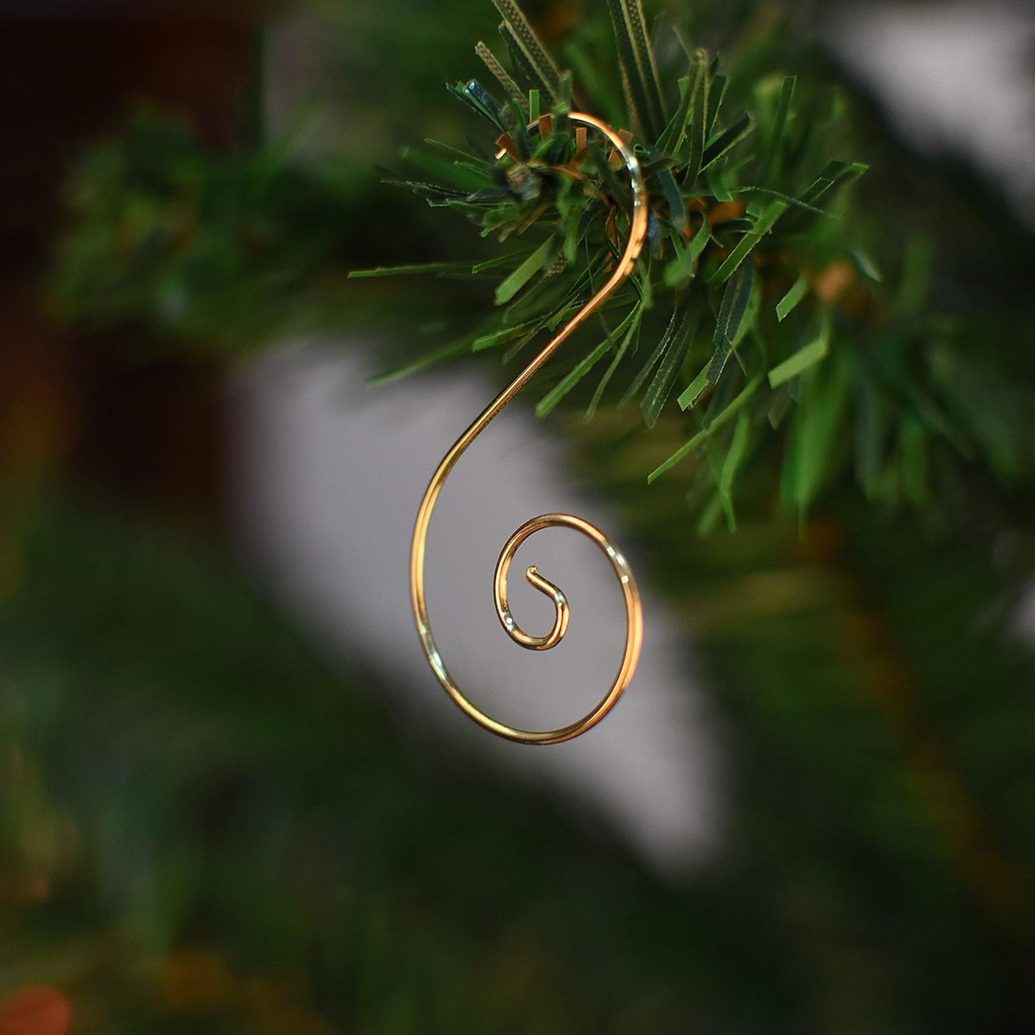 Christmas Ornaments Hooks Xmas Tree Hanger Great for Christmas Tree Decoration - 120 / Gold, Green, Red