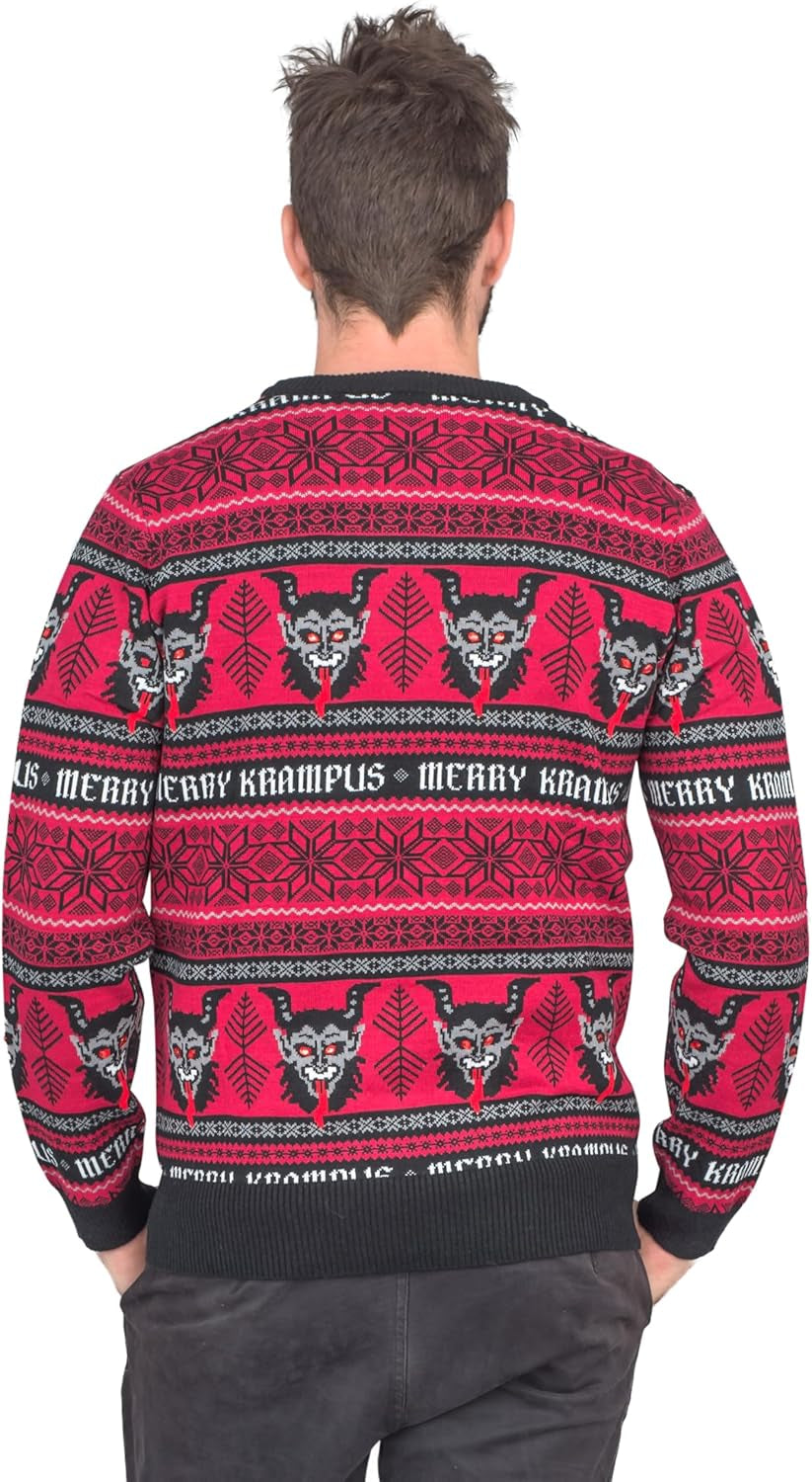 Merry Krampus Adult Ugly Christmas Sweater