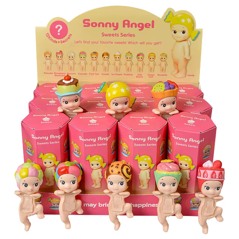 Sonny Angel Blind Box 20Th Anniversary Harvest Series Fruit and Vegetable Anime Figures Ornaments Dolls Fans Children Gift