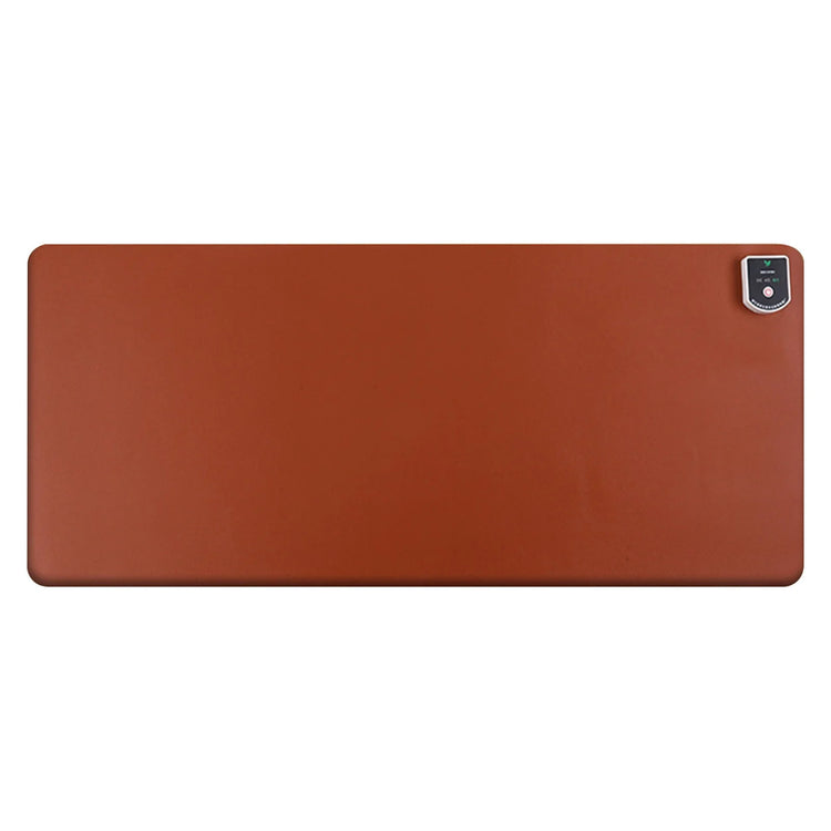 Heated Mouse Pad,Heated Desk Pad,Heated Desk Mat,Warm Desk Pad,Pu Leather Mouse Pad,Electric Heating Mouse Pad/Heated Keyboard Pad,3 Hours Auto Shut-Off,Office & Home Desk Accessorie