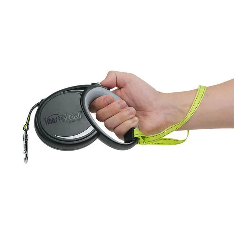 Smart Retractable Leash S – Blue, 12Ft, up to 22Lbs / 10Kg, with Safety Features for Every Walk