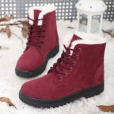 Women Boots Snow Plush Women Shoes Platform Boots for Women Fashion Keep Warm Women&