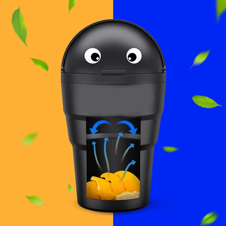 Car Trash Can Universal Auto Organizer Storage Box with Swing Lid Cute Mini Automotive Leakproof Vehicle Trash Bin for Car