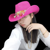 Featured Cowboy Hat Vintage Straw Hat 2023 New Men&