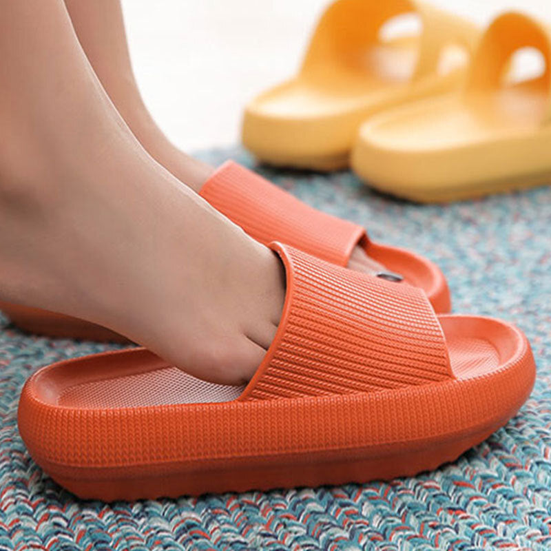 Cozy Pillow Slides Anti-Slip Sandals Ultra Soft Slippers Cloud Home Outdoor Shoe
