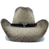 Featured Cowboy Hat Vintage Straw Hat 2023 New Men&