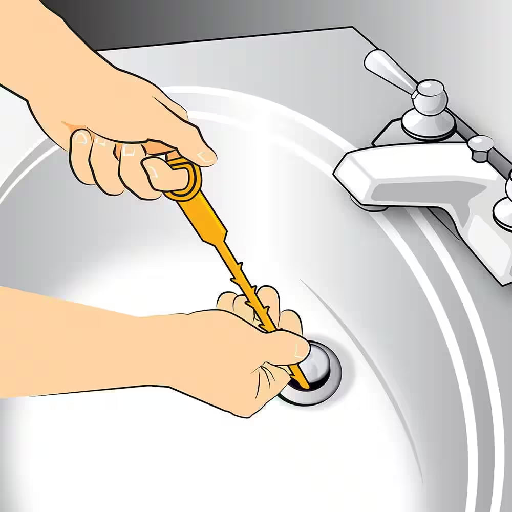 Drain Snake Hair Clog Remover Tool