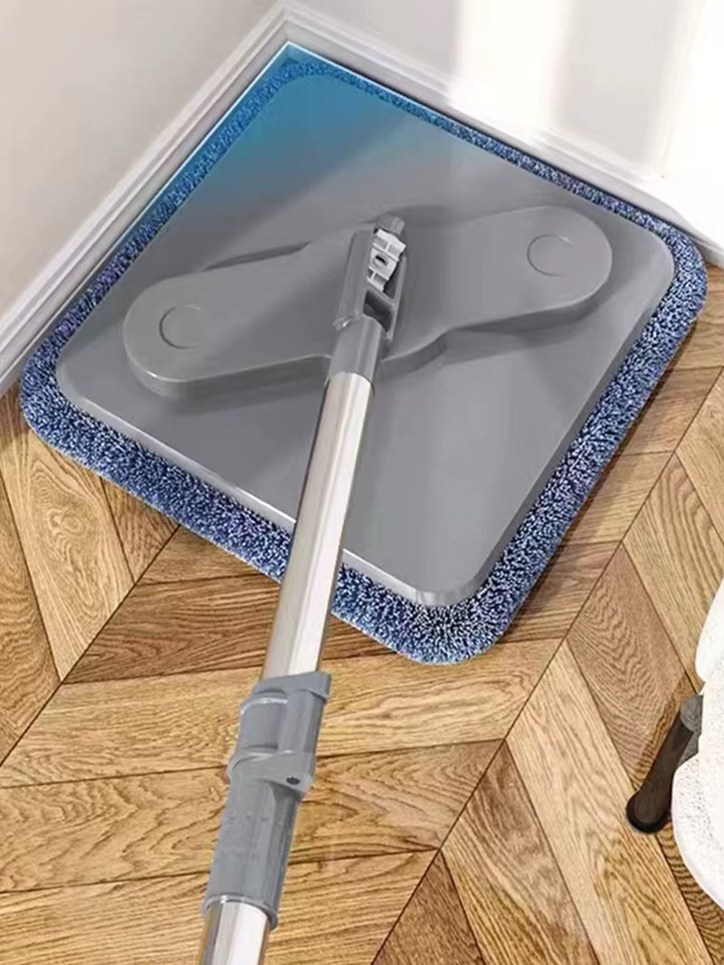 Spin Mop Microfiber Household Cleaning Mop Water Separation 360 Rotating Automatic Floor Mop Self-Cleaning Sewage Separation Mop