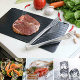 Fast Defrosting Tray Meat Thaw Rapid Safety Thawing Miracle Frozen Food Defrost!