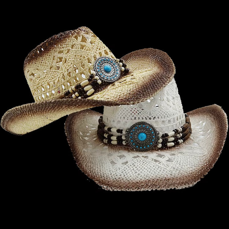 Featured Cowboy Hat Vintage Straw Hat 2023 New Men&