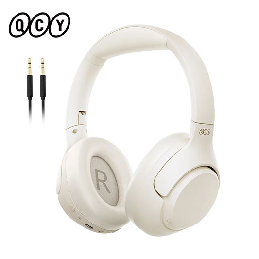 H3 ANC 43Db Active Noise Cancellation Headphones Hi-Res Audio Wireless Earphones Bluetooth 5.4 over the Ear Headsets 60Hrs