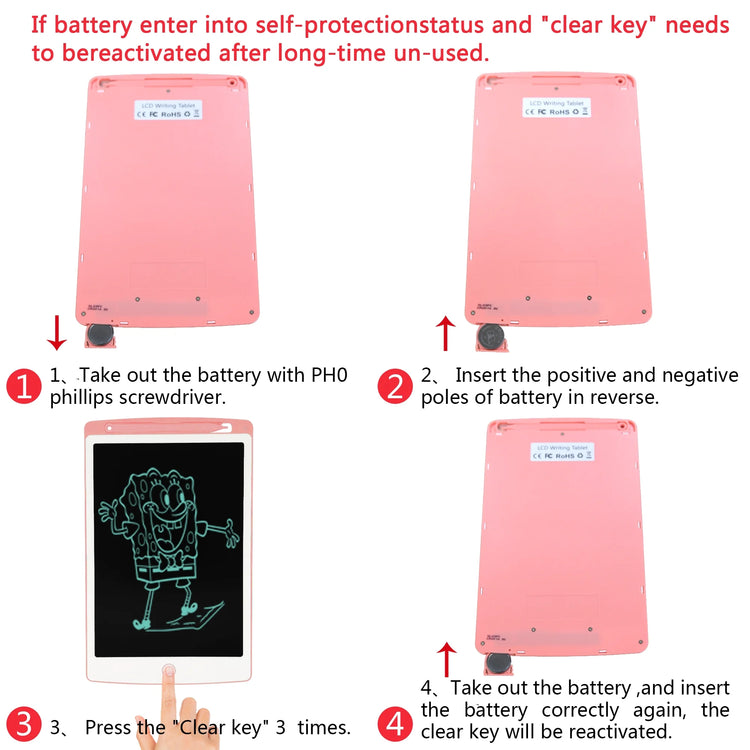 LCD Writing Tablet, 8.5 Inch Electronic Graphics Tablet, Drawing Board Writing Pad Drawing Pad Toys for Boys Grils, Gifts for Kids Adults