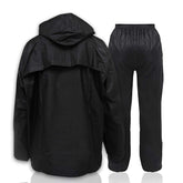Traje Para Lluvia Impermeable Con Capucha Chaqueta Y Pantalón Ropa, Xlarge