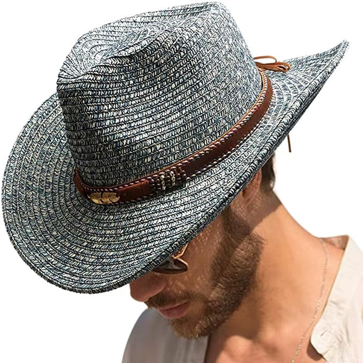 Featured Cowboy Hat Vintage Straw Hat 2023 New Men&