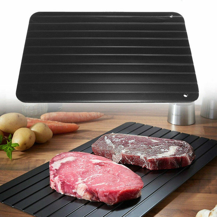 Fast Defrosting Tray Meat Thaw Rapid Safety Thawing Miracle Frozen Food Defrost!