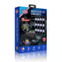 Multi-Color Car Interior LED Starlight Kit, Customizable, Sound-Reactive (4-Pack)