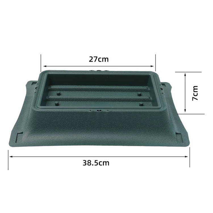 Hanging Planter for Balcony Railing Plant Basket Fence Planter Home Decor Window Box Planter Flower Pot for Garden Deck Yard 6L