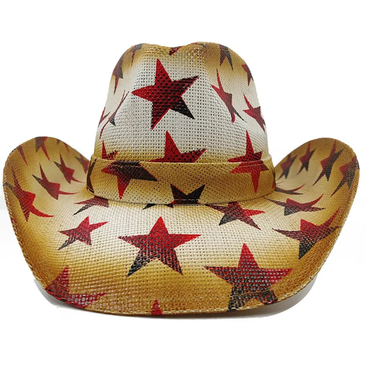 Featured Cowboy Hat Vintage Straw Hat 2023 New Men&