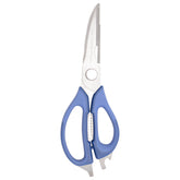 8-In-1 Stainless Steel Serrated Chef Kitchen Shears, Blue