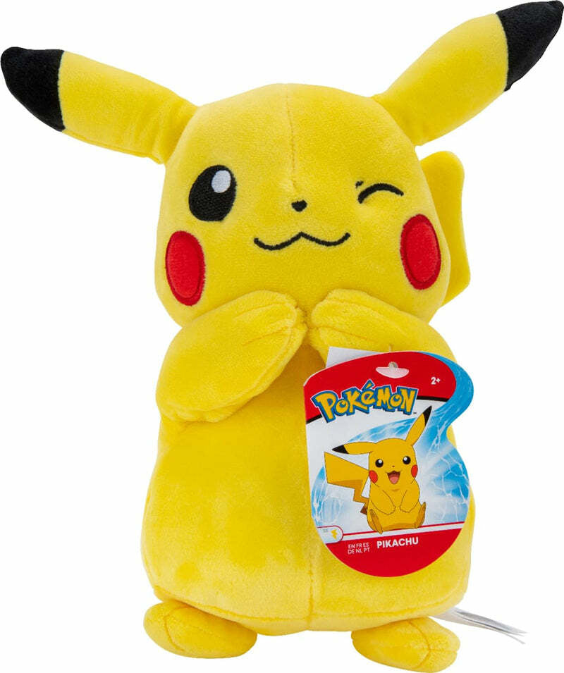 Official Licensed Pokemon Pikachu Plush Stuffed Doll Toy Gift Kids Authentic 8"