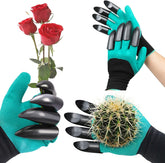 Garden Gloves with Claws Digging Planting Work Gloves Gardening Yard Safe Gloves