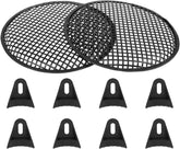 Cubierta De Altavoces De Audio De Automovil Negro 2PCS De 12 Pulgadas De Malla