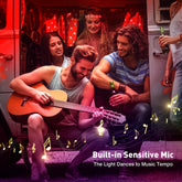 RGB LED Car Interior Accessories Floor Decorative Atmosphere Strip Lamp Lights