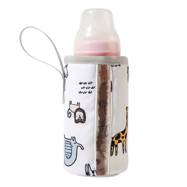Portable USB Baby Bottle Warmer Travel Milk Warmer Infant Feeding Bottle Heated Cover Insulation Thermostat Heater Dropshipping
