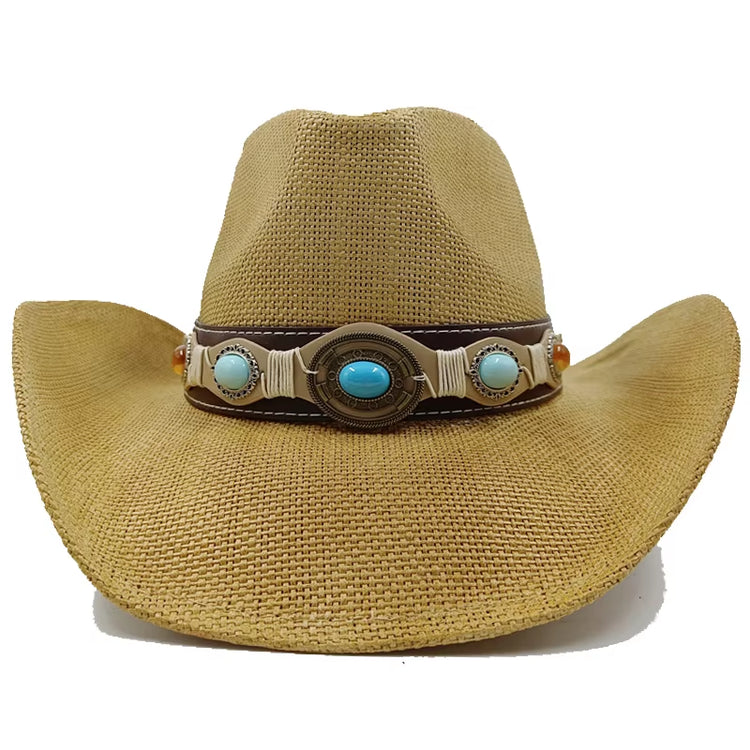 Featured Cowboy Hat Vintage Straw Hat 2023 New Men&