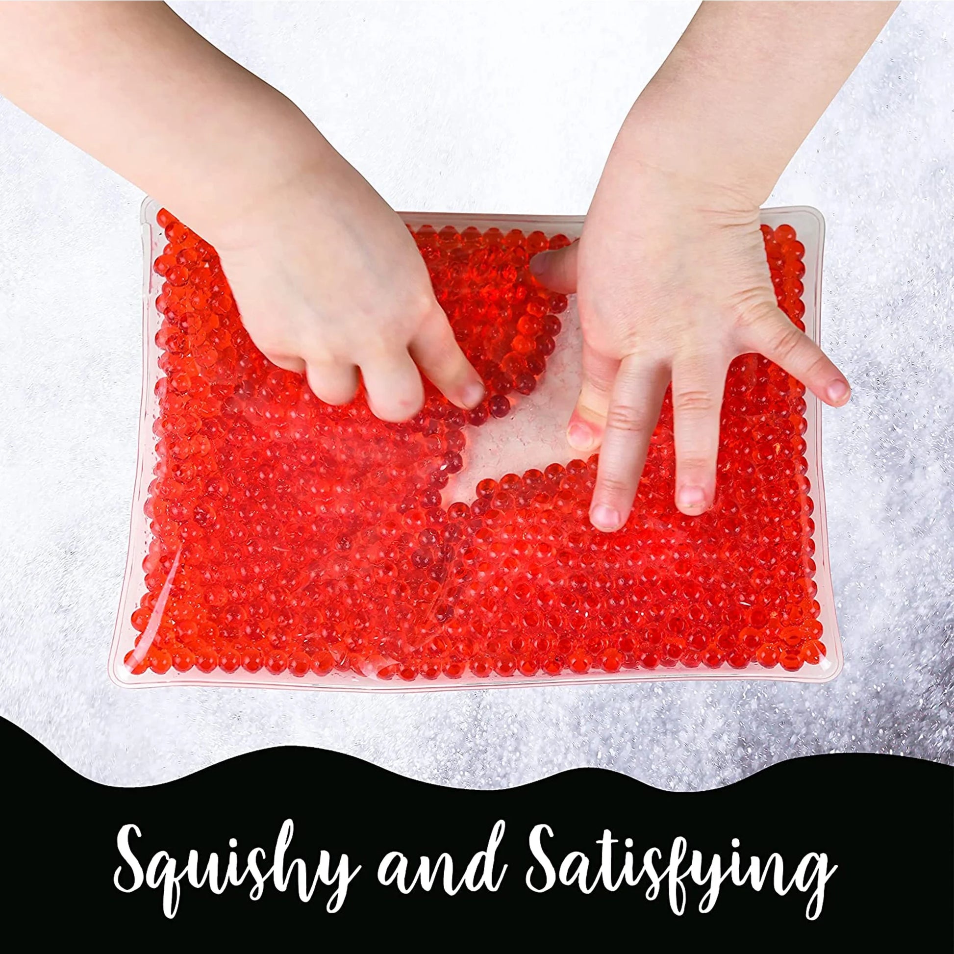 Water Gel Beads Shapes Squishy Toy for Sensory Play Kids Stuff 4 Pack