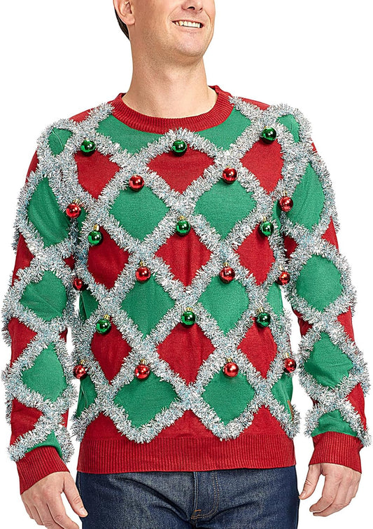 Ugly Christmas Sweaters for Men - Colorful and Funny Men'S Christmas Sweaters - Hilarious Holiday Pullovers