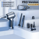 95000Pa Car Wireless Vacuum Cleaner Wet Dry Vacuum Cleaner Cordless Handheld Auto Vacuum Home & Dual Use Mini Vacuum Cleaner