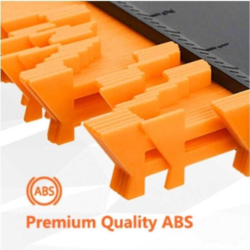 Lock Shape Profile Contour Gauge Plastic Woodworking Tool Duplicator Irregular