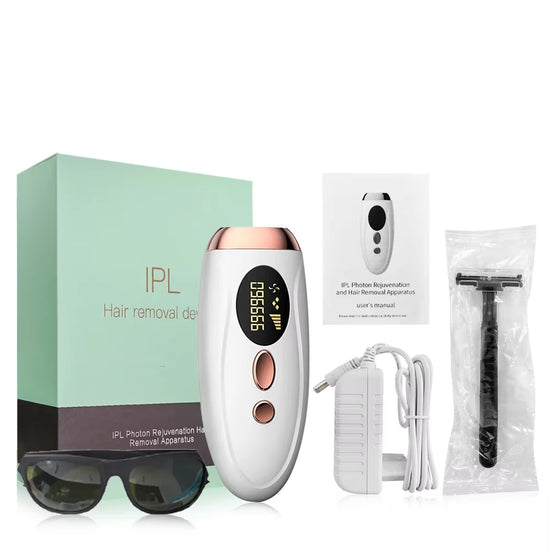 Laser Epilator IPL Hair Removal for Women Body Bikini Facial 990000 Flashes Permanant Painless IPL Hair Remover Laser