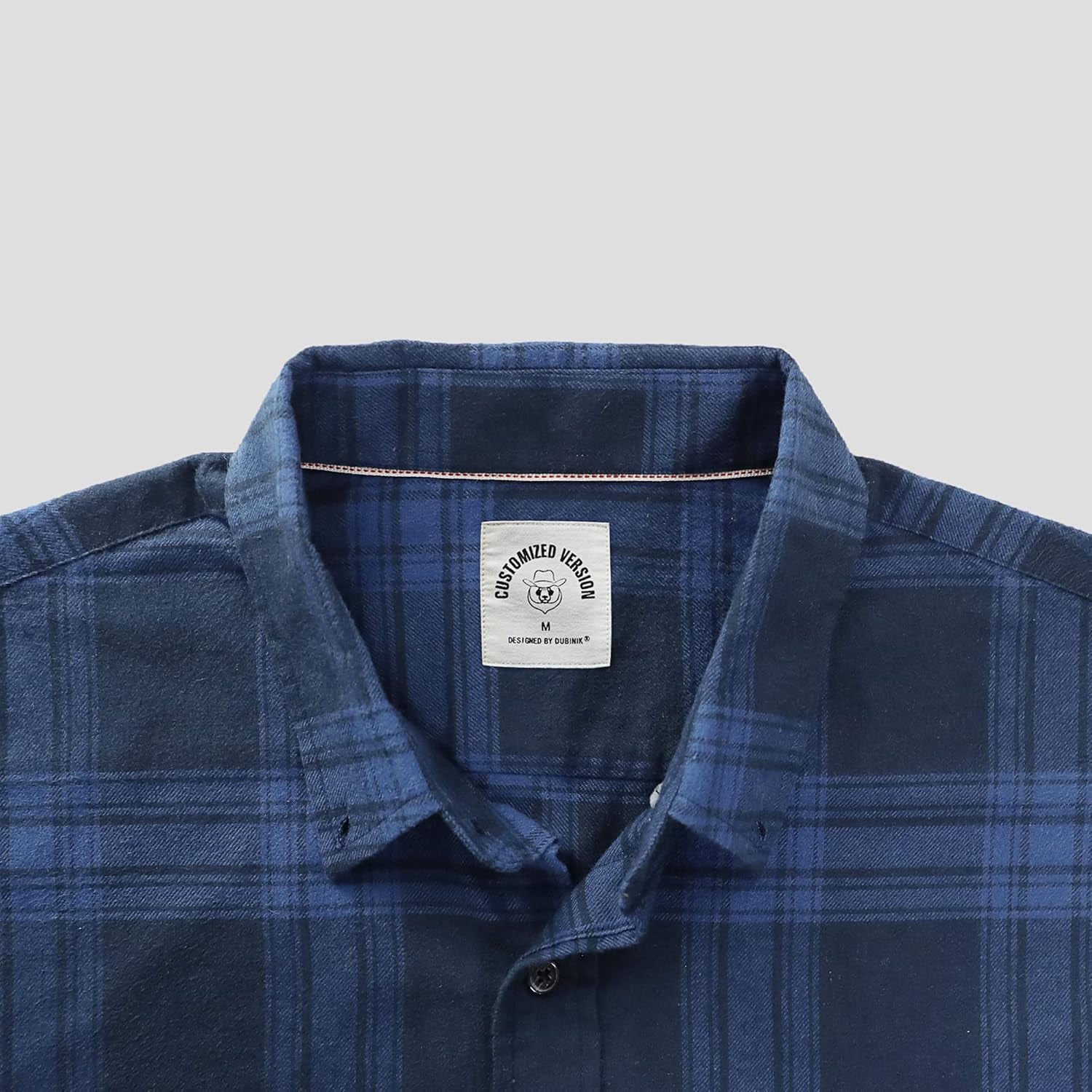 ® Flannel Shirt for Men Plaid Mens Button down Long Sleeve Shirts Cotton Casual