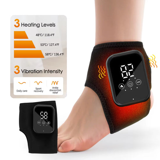 Electric Heating Hand Wrist Massager Wireless Thermal Wrist Brace Wrist Protector 5 Infrared Hot Compress 3 Vibration Wristband