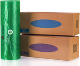 Dog Waste Bags - Disposable Biodegradable Poop Baggies - 12-Micron, No Leak or Odor Doggie Poopy Container - Recyclable Paper Box - 9X13" Roll, Lavender Scented, 500 Pieces